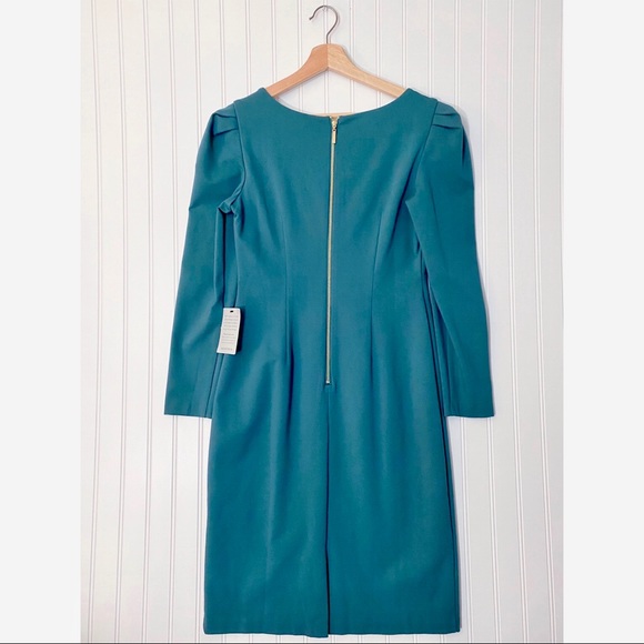 Rachel Parcell Square Neck Long Sleeve Ponte Dress - Picture 9 of 16